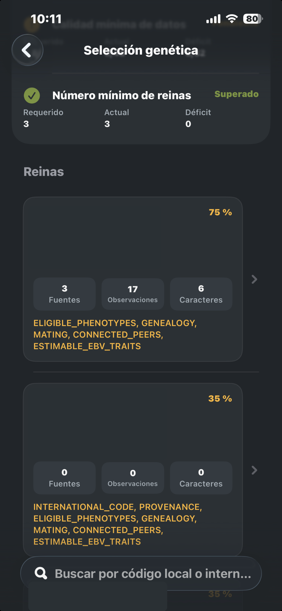 Selección genética