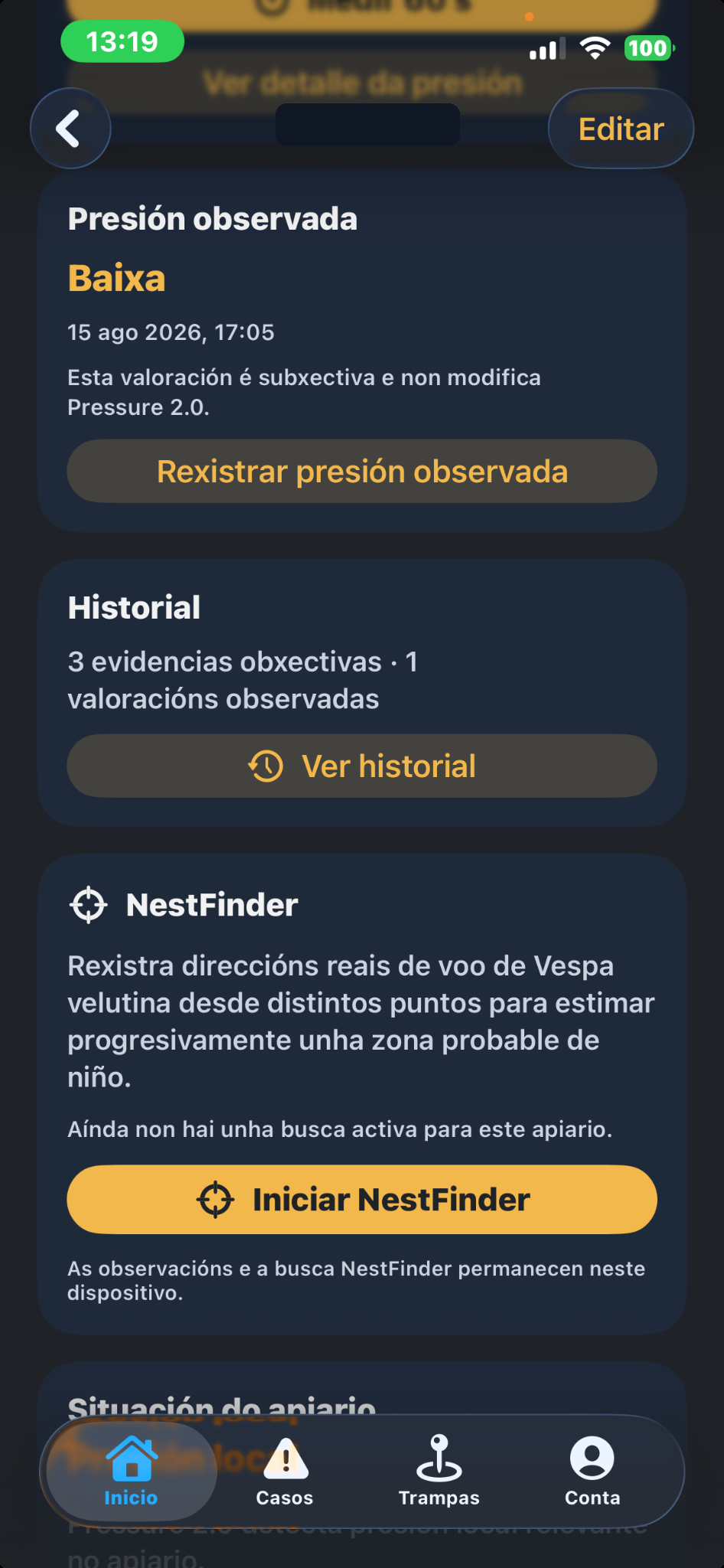 Vigilancia de Vespa
